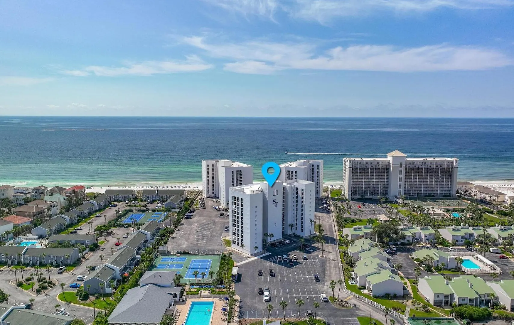Shoreline Towers 3071 Gulf View Beach Access Destin Holiday home
